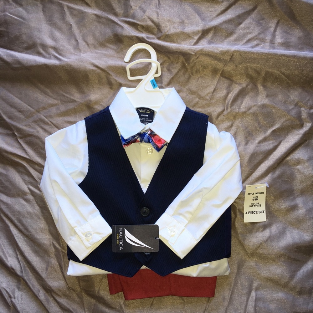 NWT - Baby Boy 4 Piece Nautica Set